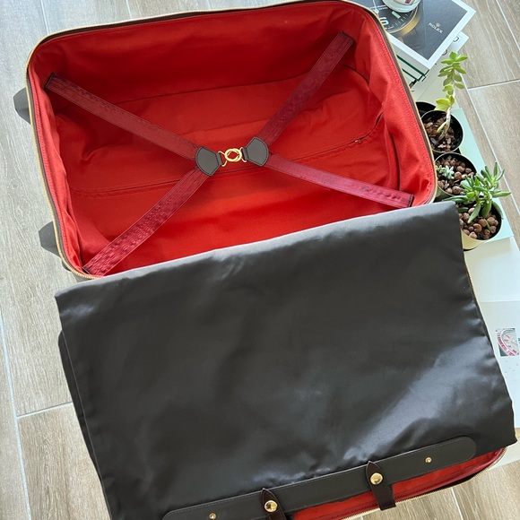 *SOLD* Louis Vuitton Pegase 55 Carry On Suitcase Brown Damier Ébène - Picture 8 of 17